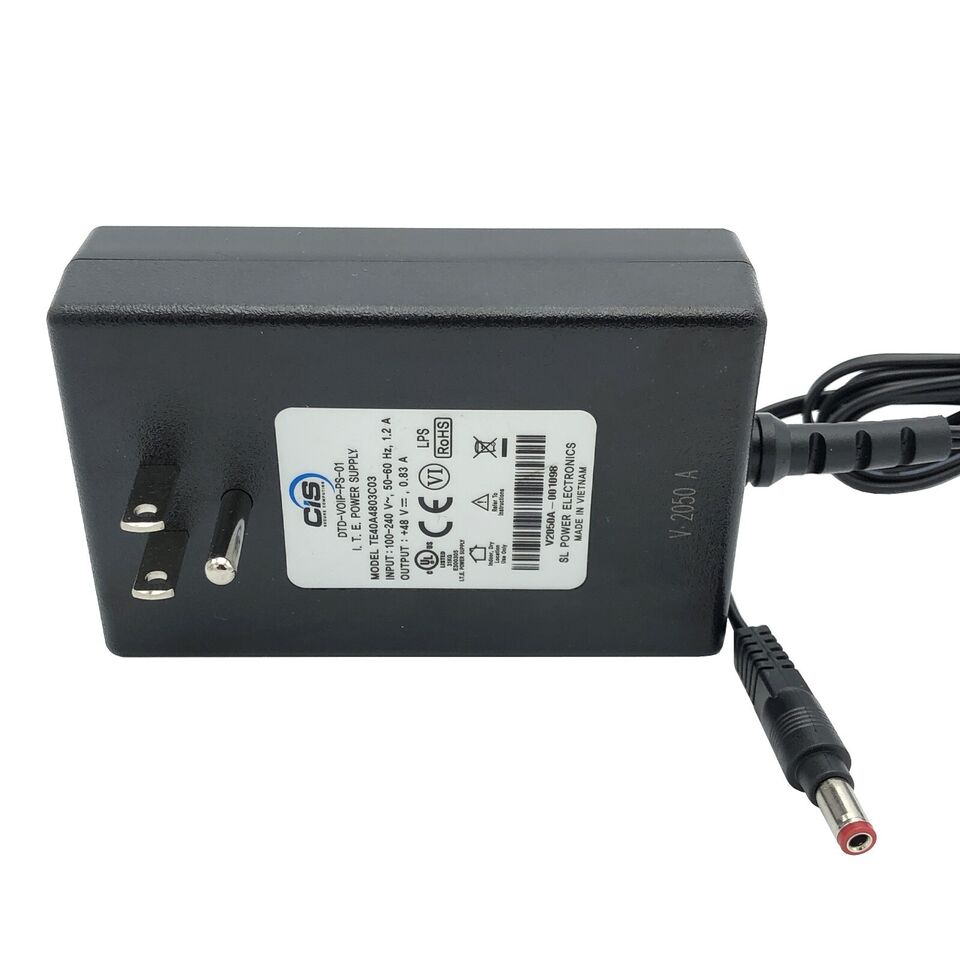 *Brand NEW*Genuine OEM I.T.E SL Power Ault 48V 0.83A 40W AC DC TE40A4803C03 Wall Adapter Power Supply